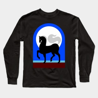 Moon horse Long Sleeve T-Shirt